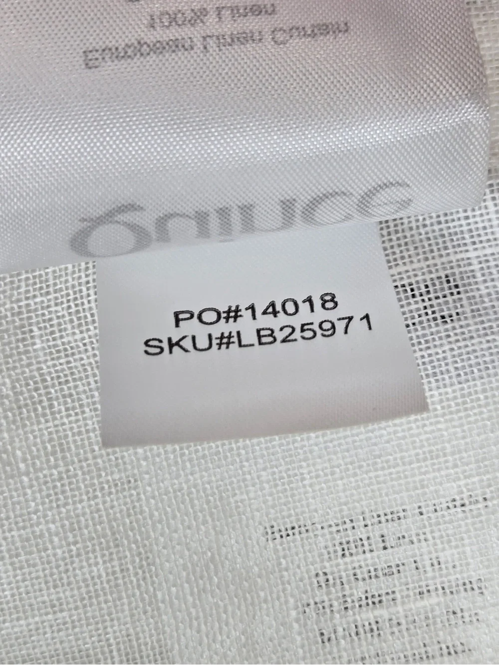 QUINCE Set Of 4 48x96 European Linen Sheer Curtains White 0308